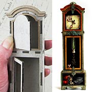 3D Grandfather Clock - 1:12 Scale