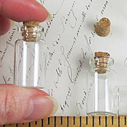 3cm Tall Bottle with Cork