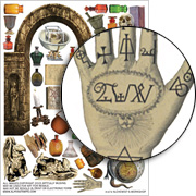 Alchemists Workshop Collage Sheet