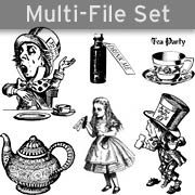 Alice Tea Party Set Download