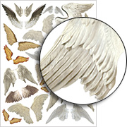 Angel Wings Collage Sheet