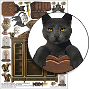 Black Cat Emporium Collage Sheet