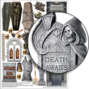 Cadaver & Digger Undertakers Collage Sheet