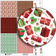 Christmas Wrap & Cards Collage Sheet