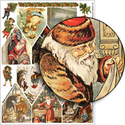 House Ornament Scenes Collage Sheet