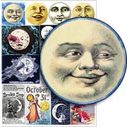 I've Been Mooned Collage Sheet