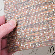 1:24 Antique Brick Wall Sheet