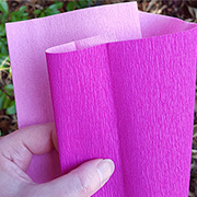 Heavy Double-Sided Crepe Paper - Pink Berry