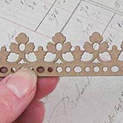 Chipboard Fleur Border