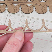 Scalloped Gingerbread Trim Strips