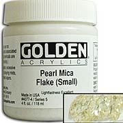 Golden - Mica Flakes - Pearl