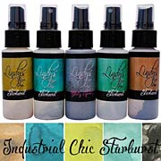 Lindys Stamp Gang Starburst Sprays - Industrial Chic Set