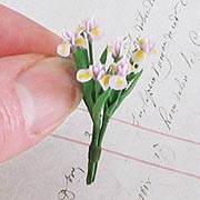 Miniature Iris Stems - Lavender