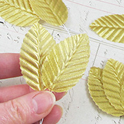 Wired Gold Leaves