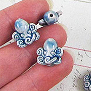 Ceramic Octopus Bead