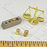 Mini Scale with Weights