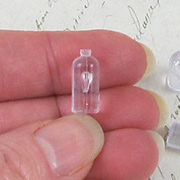 Small Clear Resin Potions Bottle