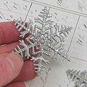 Giant Snowflakes - Silver