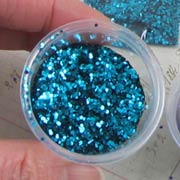 Teal Glitter