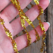 Miniature Gold Tinsel Garland