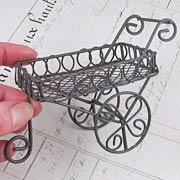 Rustic Wire Display Cart